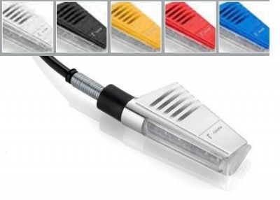 LED blinkr pro motocykly RIZOMA FR026U GRAFFIO (E-mark) modrý